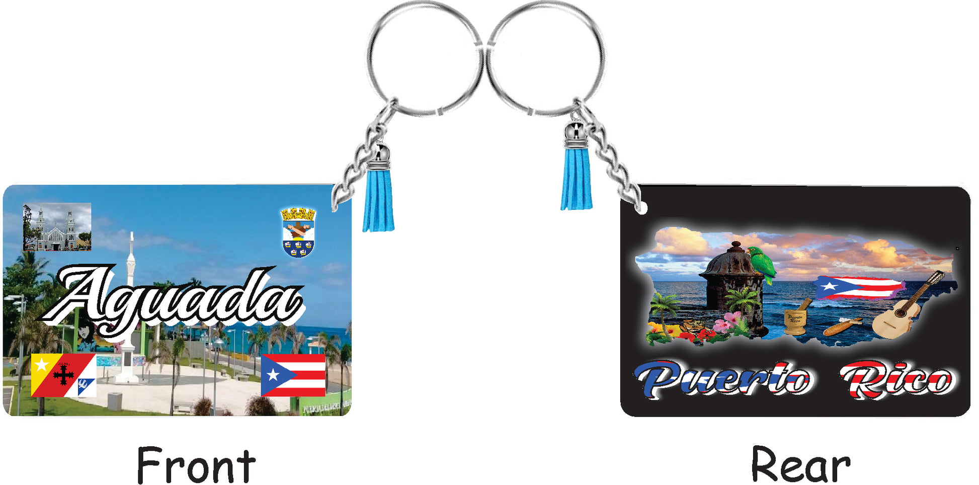 Aguada Puerto Rico Souvenirs PRS Town Set