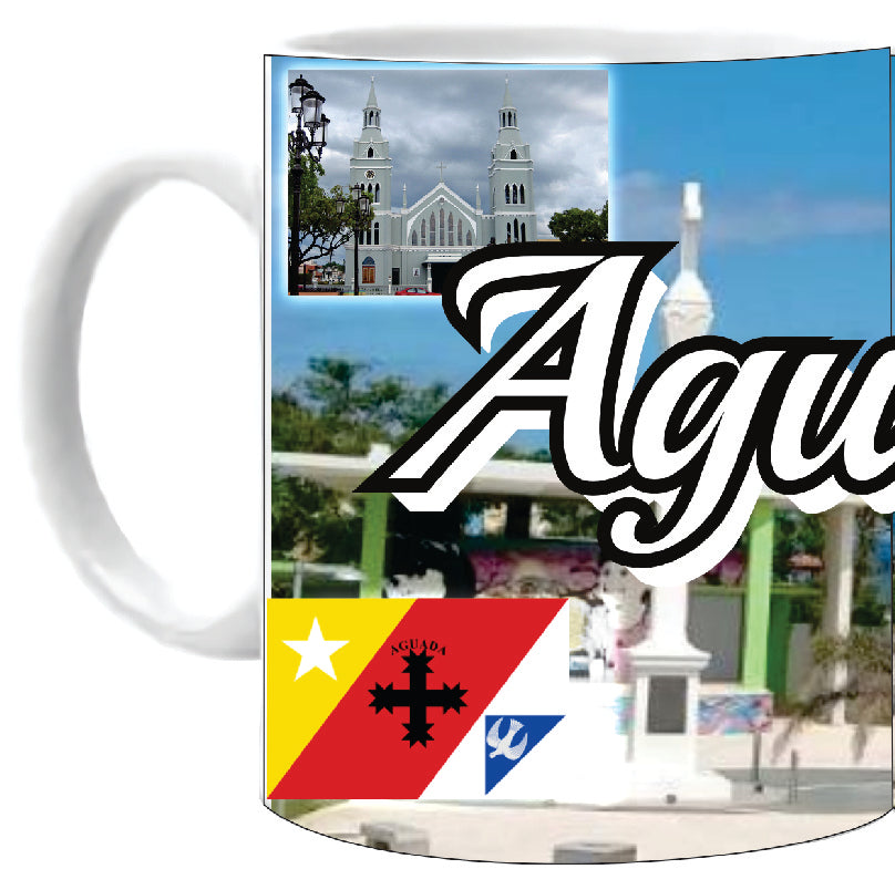 Aguada Puerto Rico Mug / Sign / Taza / Luquillo / 11 oz. / Tumbler 20 oz.