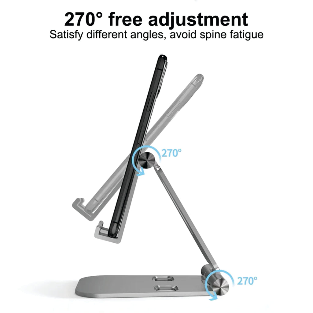 Puerto Rico Souvenirs Phone Stand Folding Dual Axis Aluminum Alloy Stand color Black Engraving