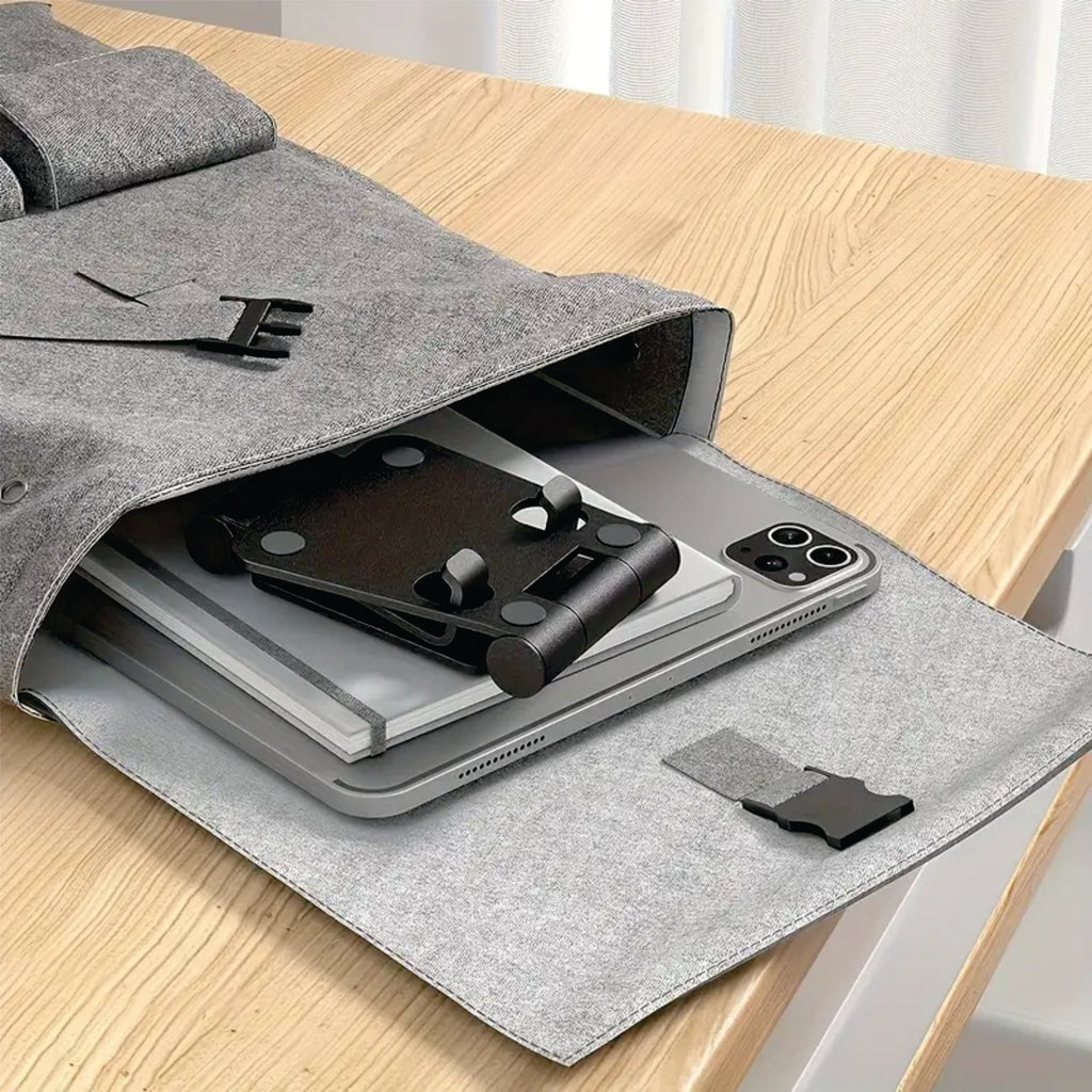 Soporte para teléfono con mapa negro