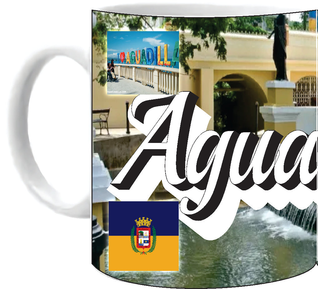 Aguadilla Puerto Rico Mug / Sign / Taza / Luquillo / 11 oz. / Tumbler 20 oz.