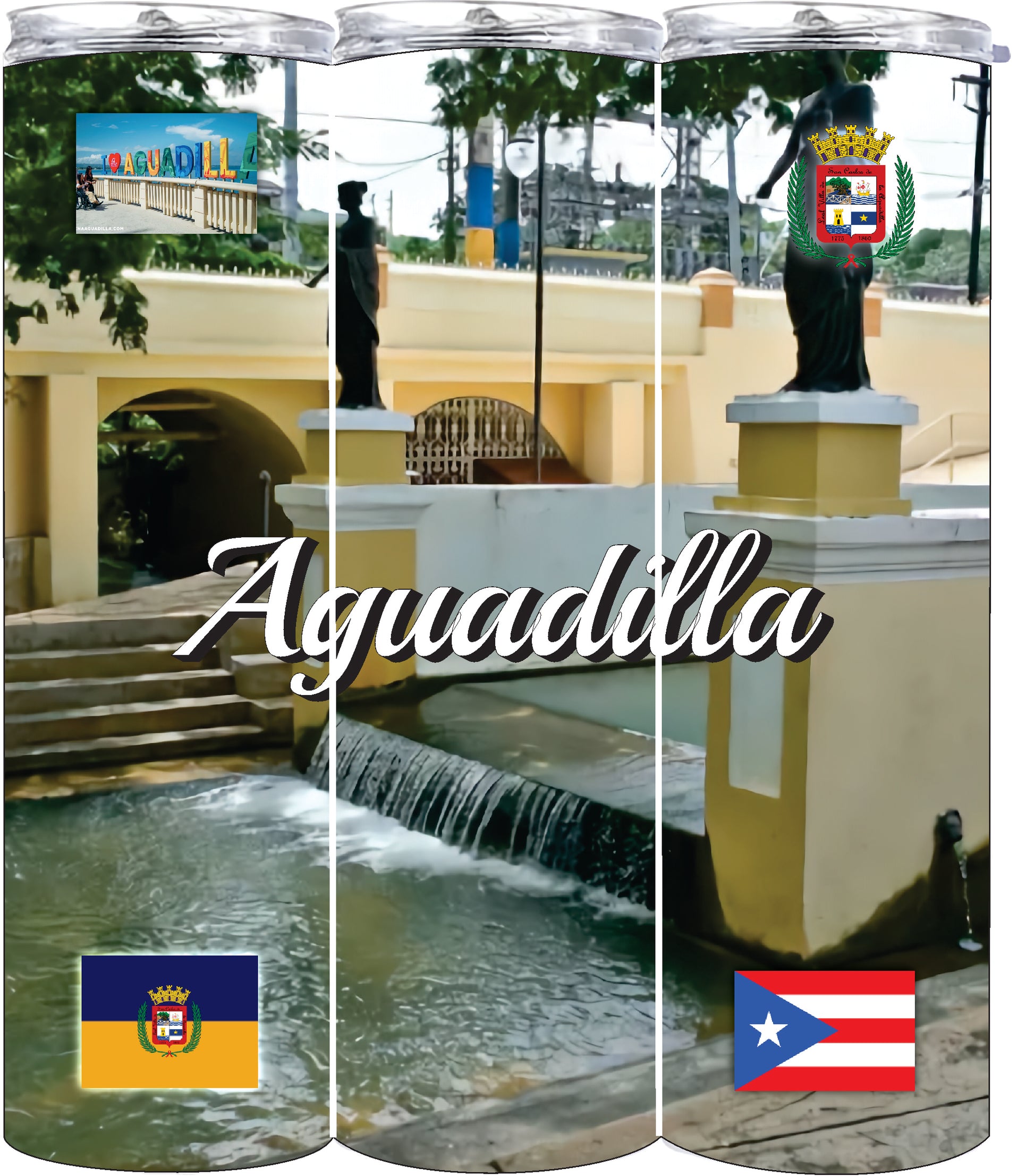 AGUADILLA Puerto Rico Souvenirs PRS Town Set