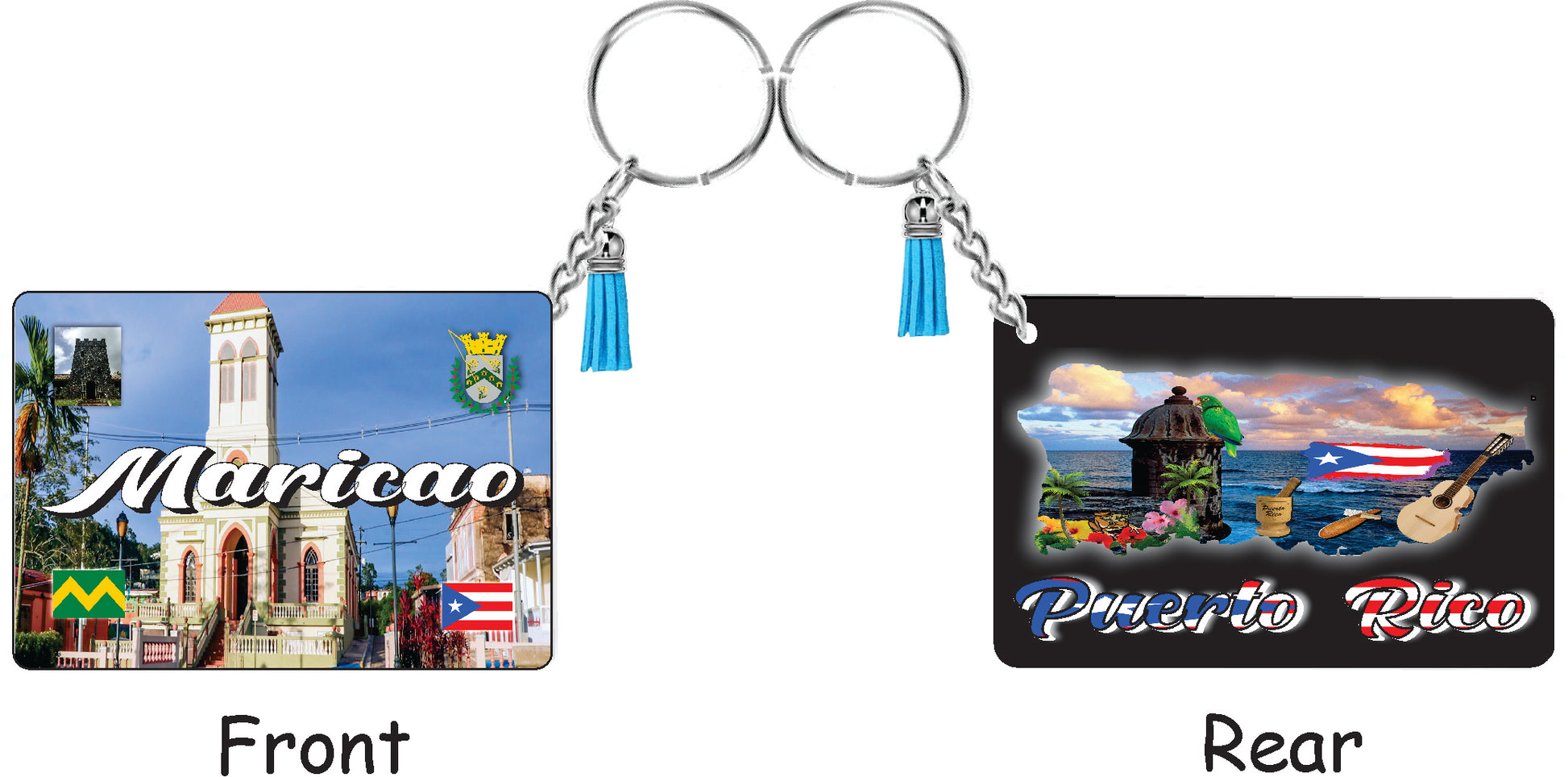 MARICAO Puerto Rico Souvenirs PRS Town Set
