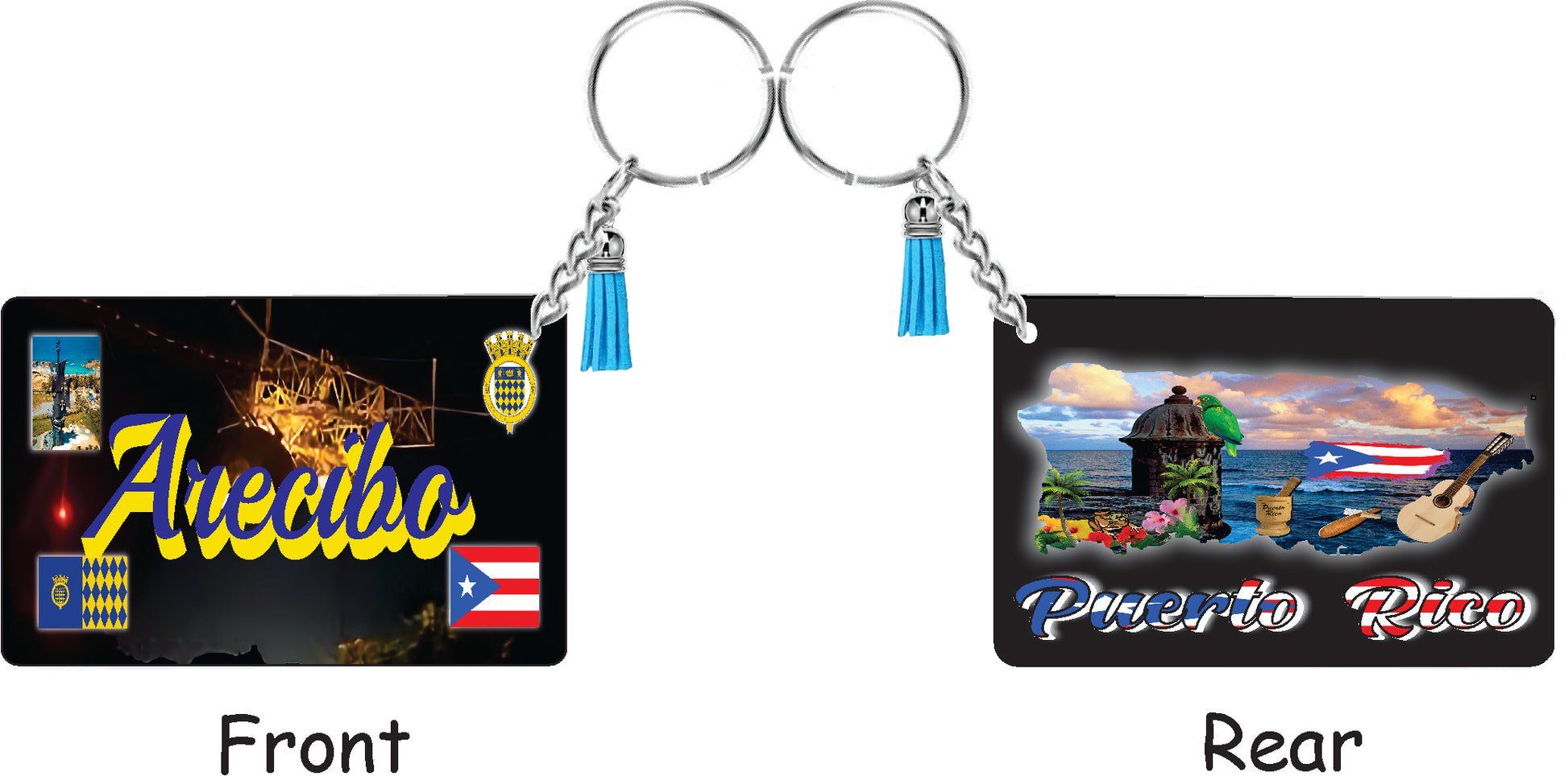 Arecibo Puerto Rico Souvenirs PRS Town Set