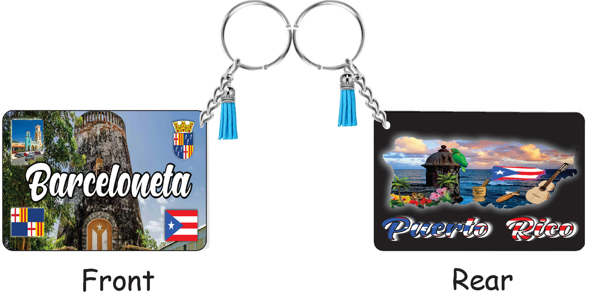 Barceloneta Puerto Rico Souvenirs PRS Town Set