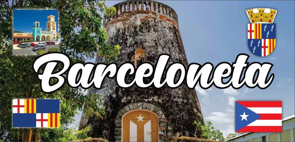 Barceloneta Puerto Rico Souvenirs PRS Town Set