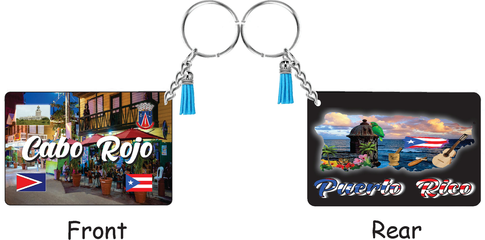 Cabo Rojo Puerto Rico Souvenirs PRS Town Set