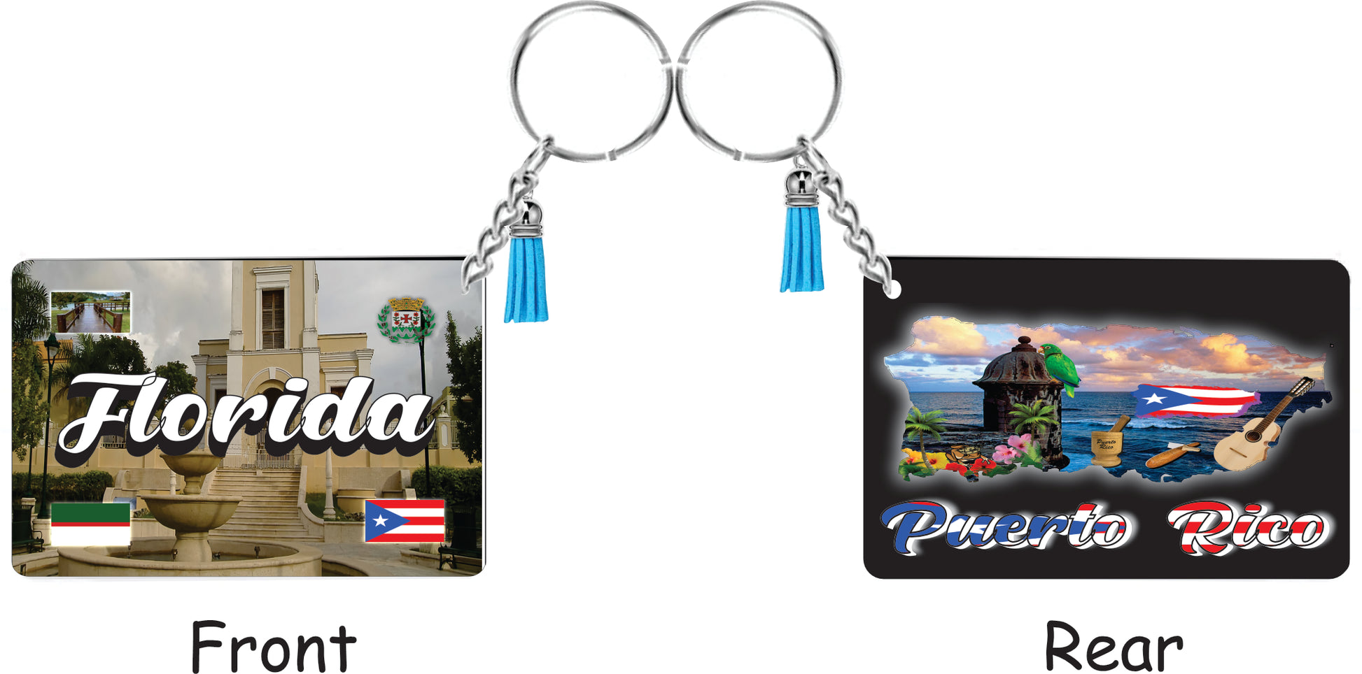 FLORIDA Puerto Rico Souvenirs PRS Town Set