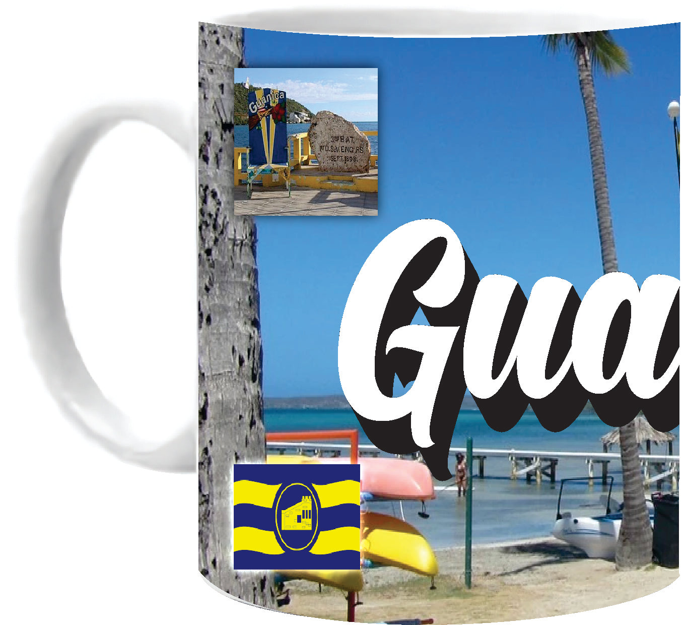 GUANICA Puerto Rico Souvenirs PRS Town Set