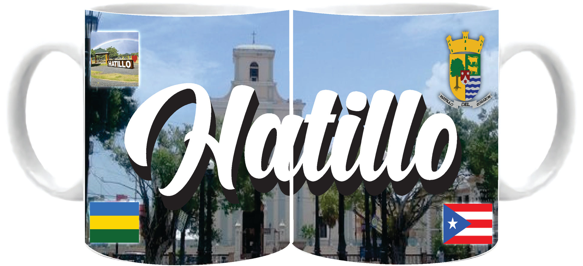 HATILLO Puerto Rico Souvenirs PRS Town Set