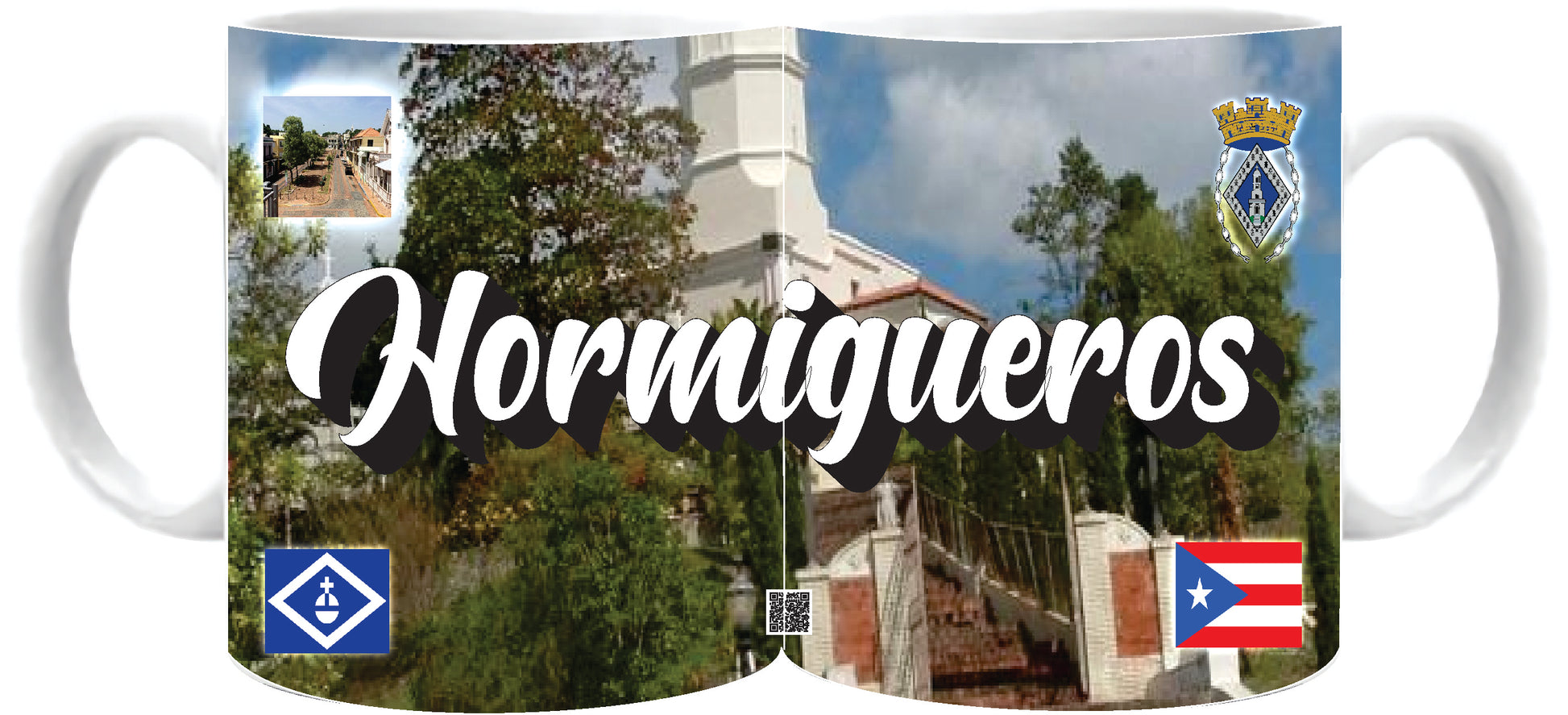 HORMIGUEROS Puerto Rico Souvenirs PRS Town Set