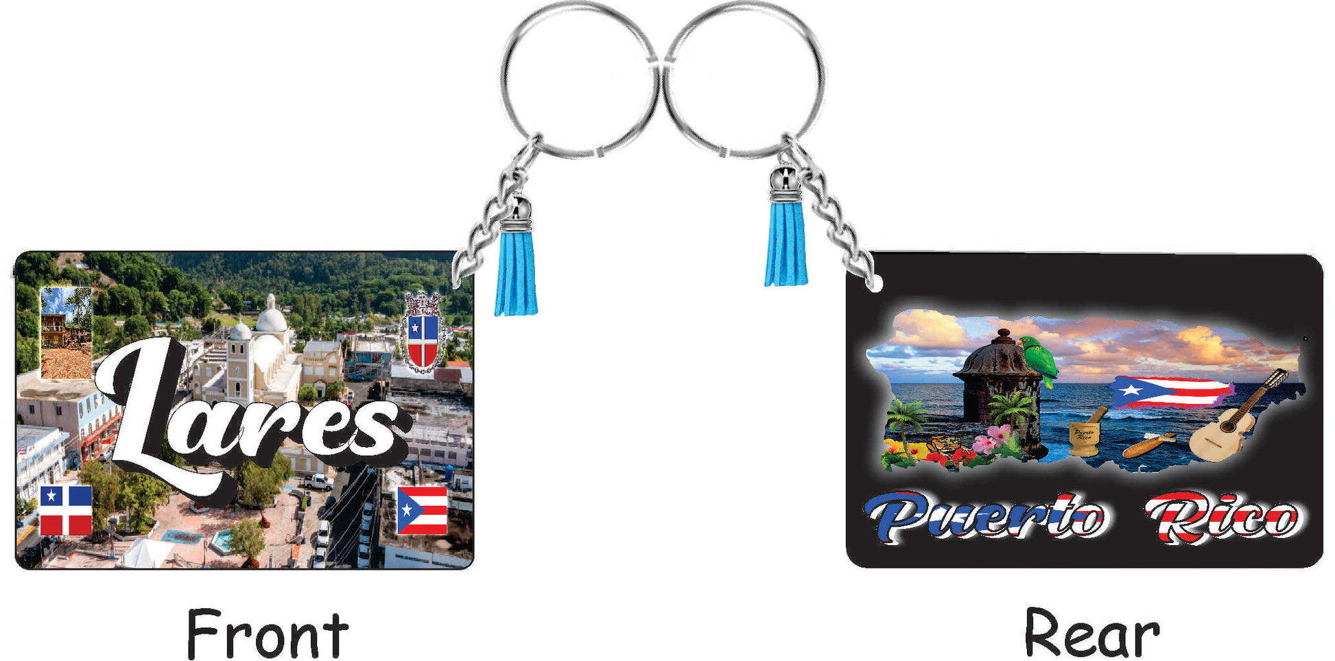 LARES Puerto Rico Souvenirs PRS Town Set