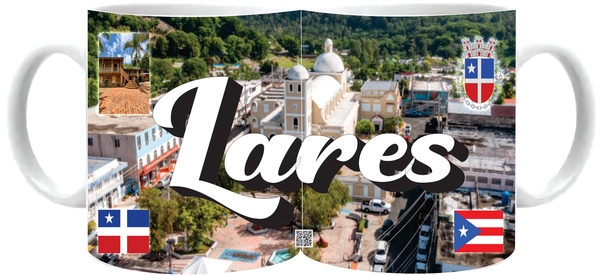 LARES Puerto Rico Souvenirs PRS Town Set