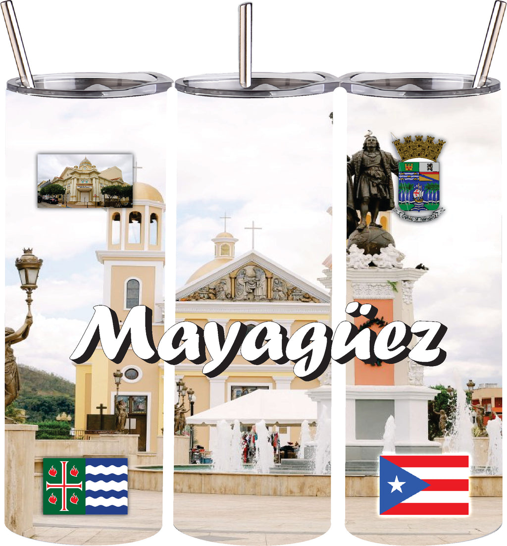 MAYAGUEZ Puerto Rico Souvenirs PRS Town Set