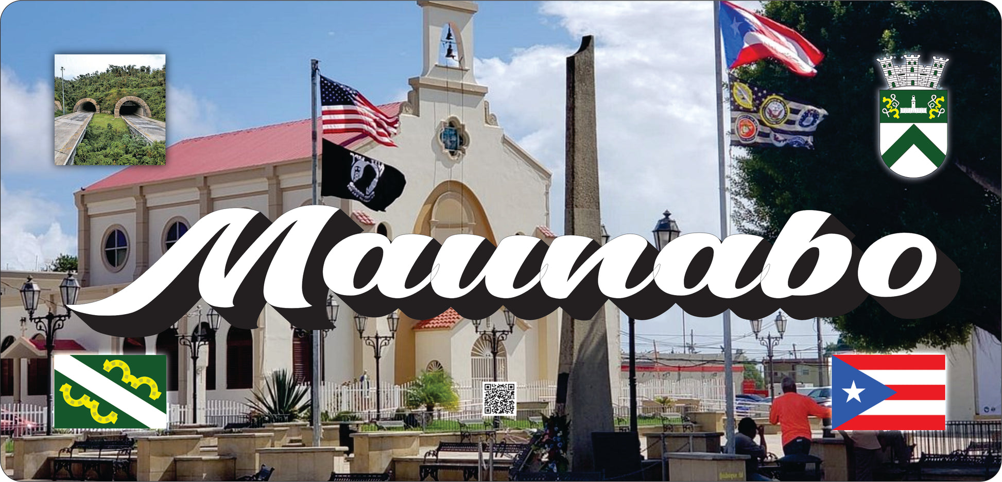 MAUNABO Puerto Rico Souvenirs PRS Town Set