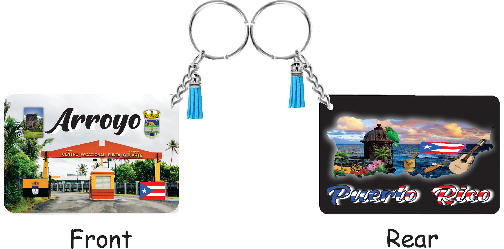 ARROYO Puerto Rico Souvenirs PRS Town Set