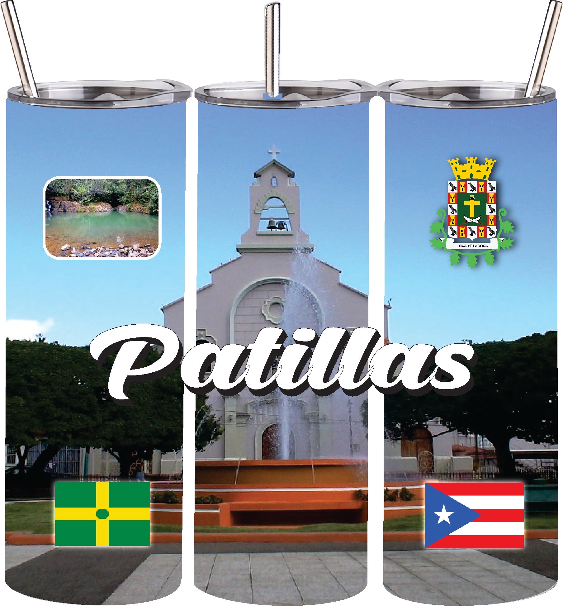 PATILLAS Puerto Rico Souvenirs PRS Town Set