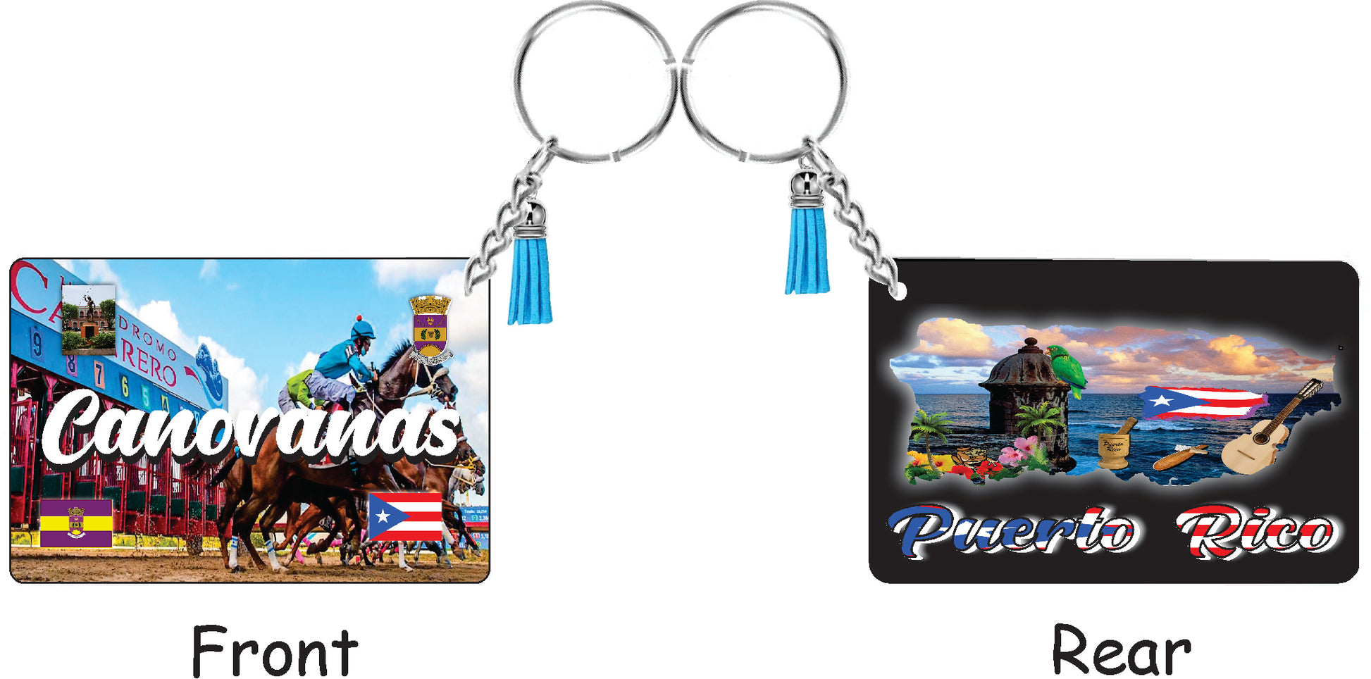 CANÓVANAS Puerto Rico Souvenirs PRS Town Set