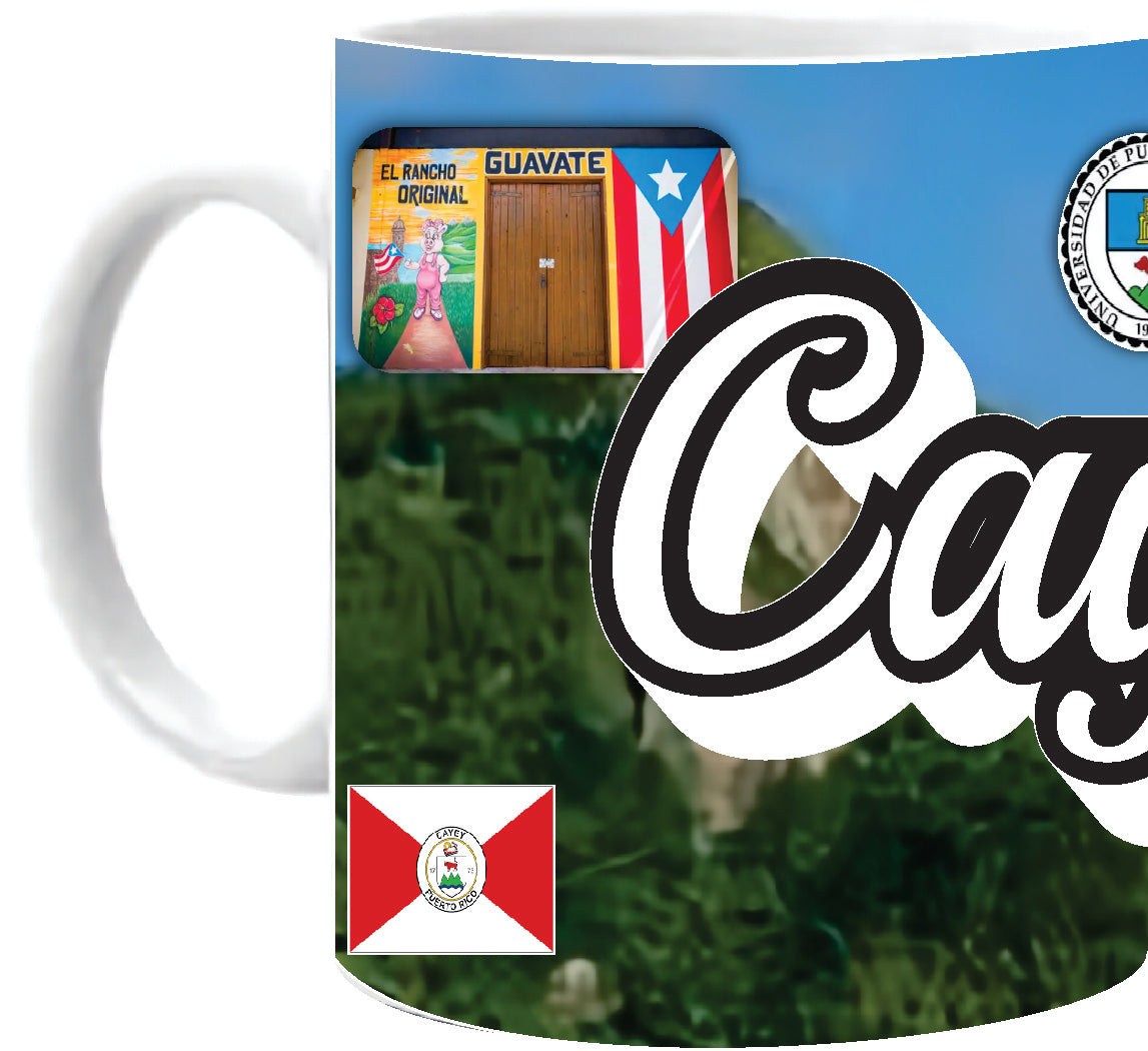 CAYEY Puerto Rico Souvenirs PRS Town Set