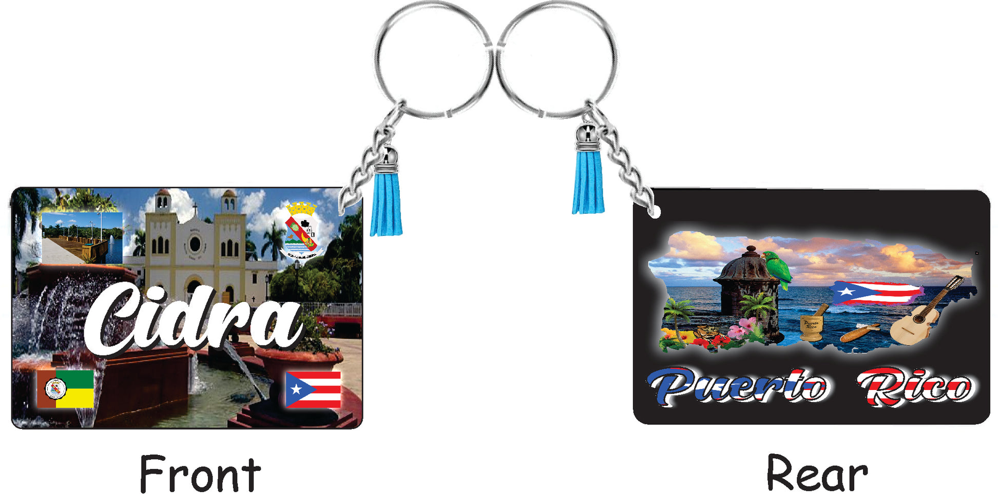 CIDRA Puerto Rico Souvenirs PRS Town Set