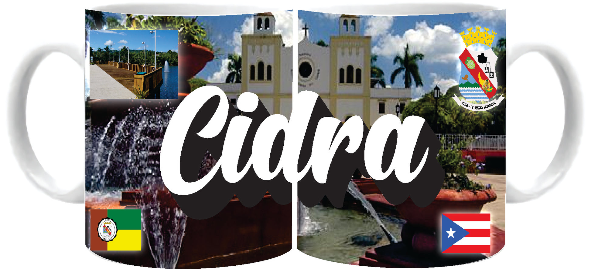 CIDRA Puerto Rico Souvenirs PRS Town Set