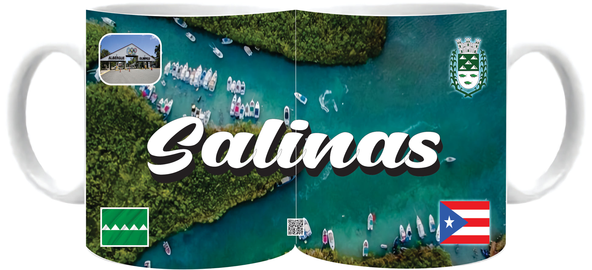 SALINAS Puerto Rico Souvenirs PRS Town Set