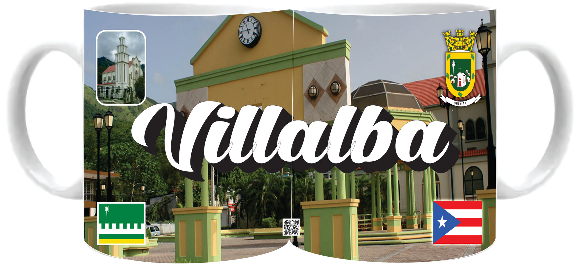 VILLALBA Puerto Rico Souvenirs PRS Town Set (Copy)