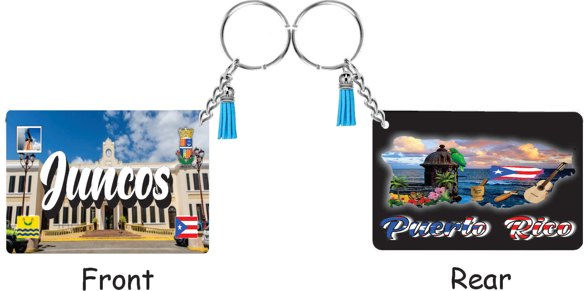 JUNCOS Puerto Rico Souvenirs PRS Town Set