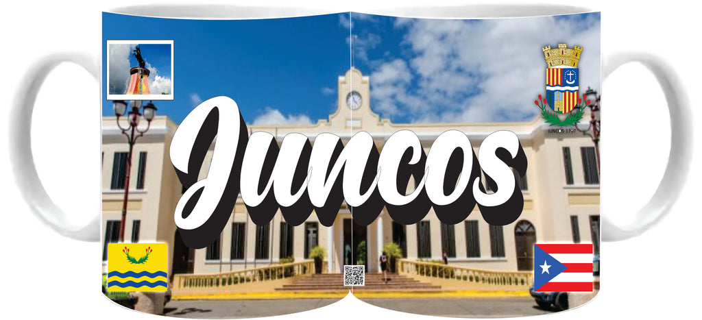 Tazas de Puerto Rico y 78 pueblos 11oz.