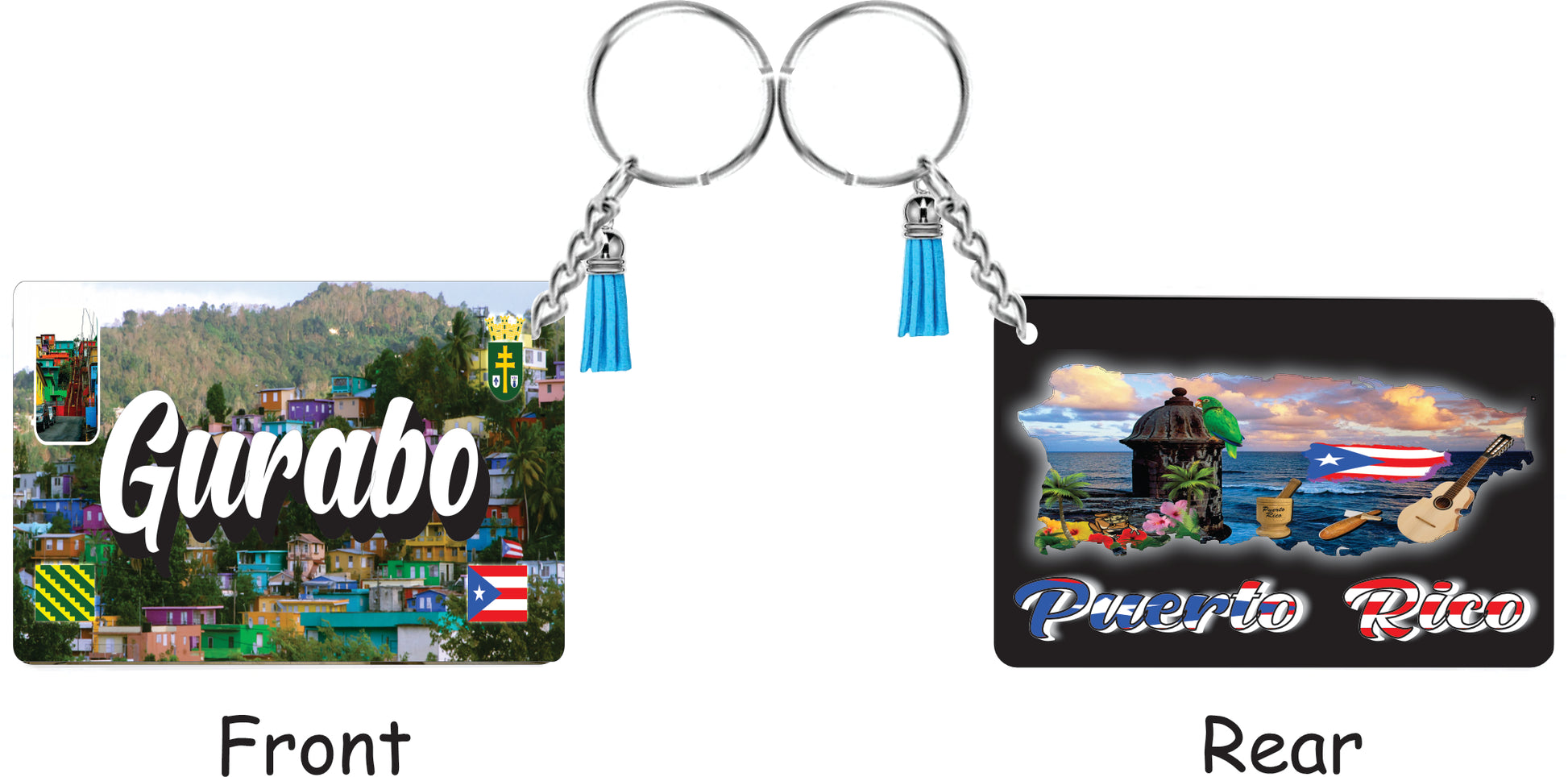 GURABO Puerto Rico Souvenirs PRS Town Set