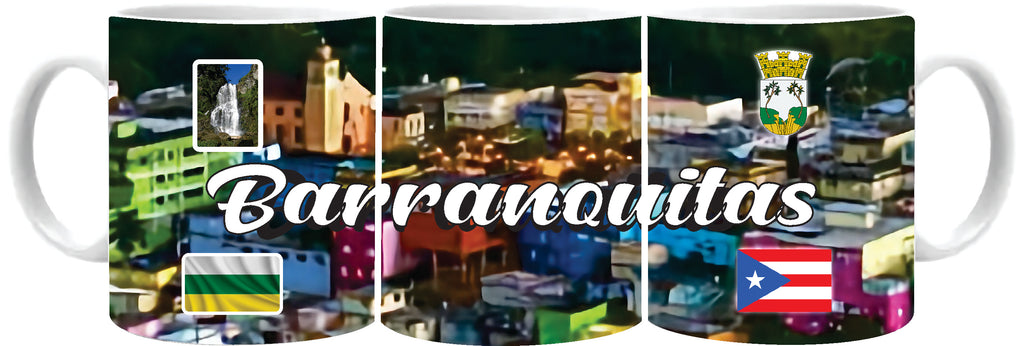 BARRANQUITAS Puerto Rico Souvenirs PRS Town Set