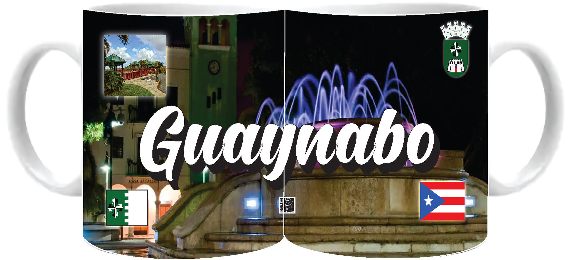 GUAYNABO Puerto Rico Souvenirs PRS Town Set