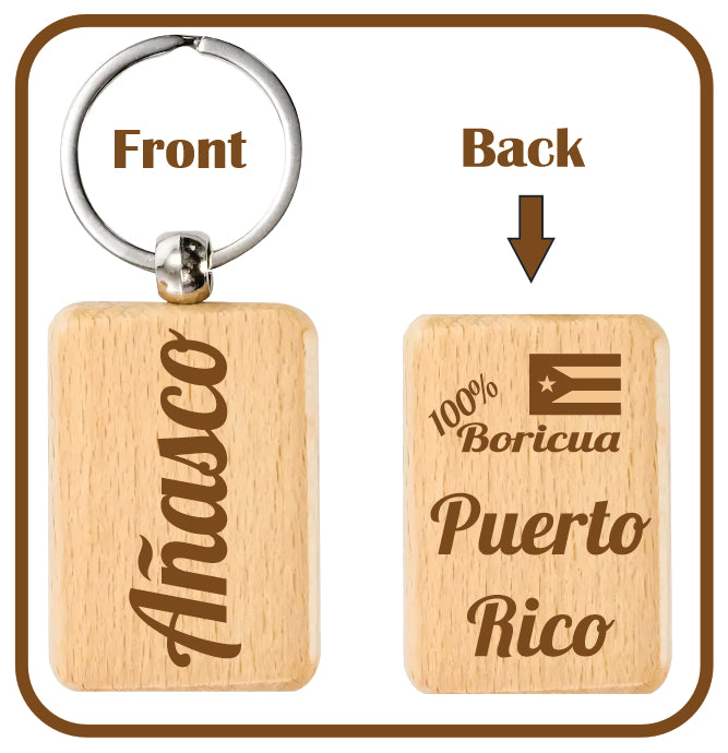 Añasco Puerto Rico Souvenirs PRS Town Set