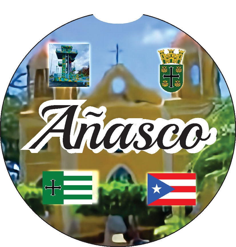 Añasco Puerto Rico Souvenirs PRS Town Set