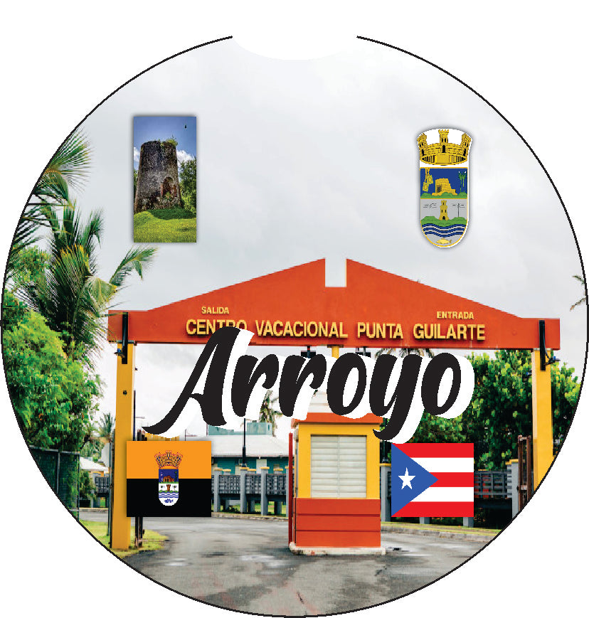 ARROYO Puerto Rico Souvenirs PRS Town Set