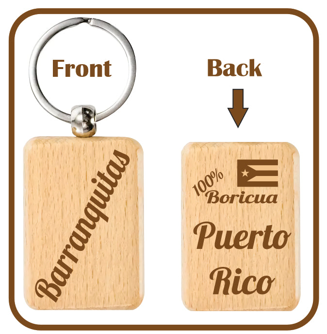 BARRANQUITAS Puerto Rico Souvenirs PRS Town Set