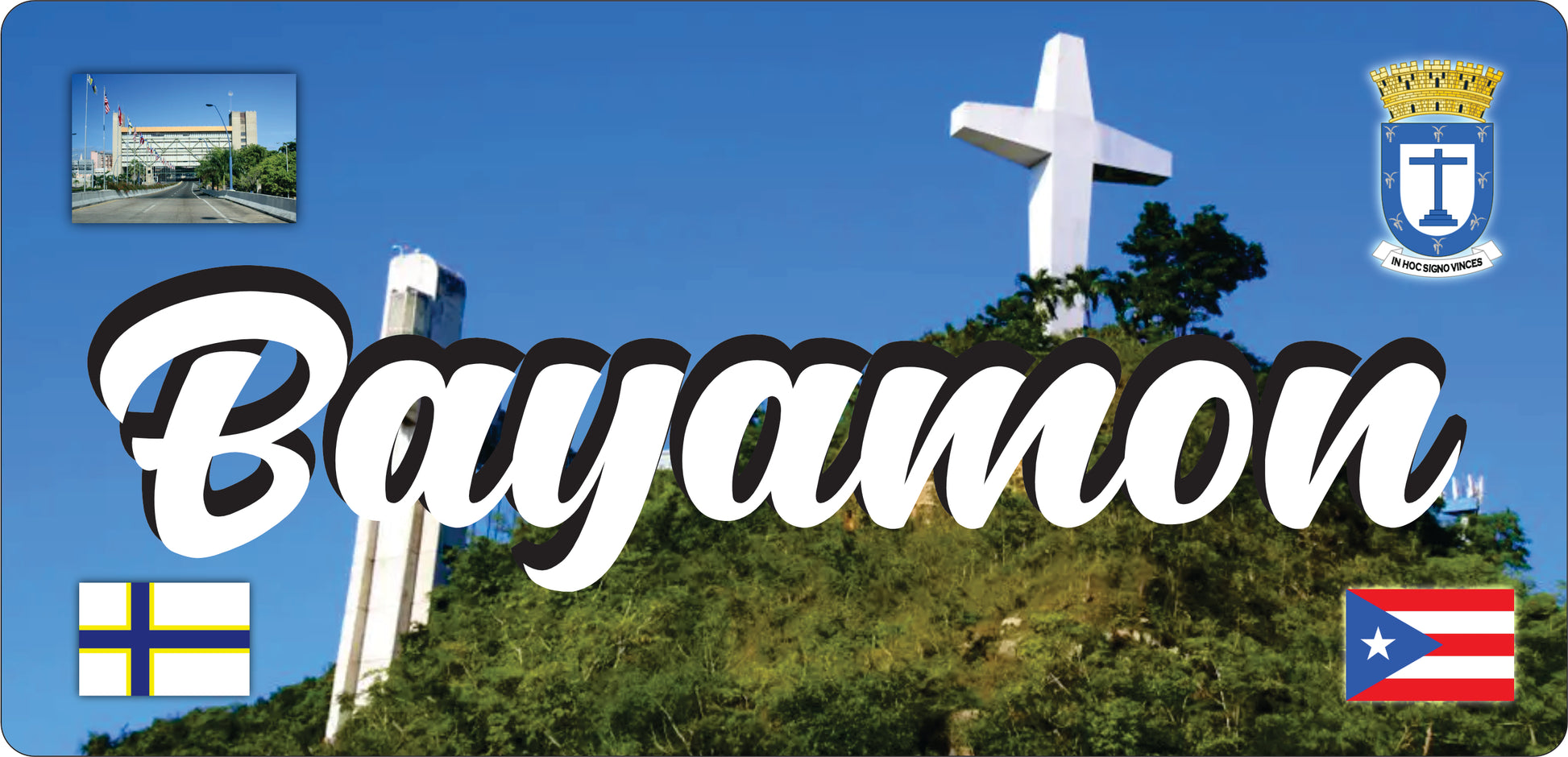 Bayamon Puerto Rico Souvenirs PRS Town Set