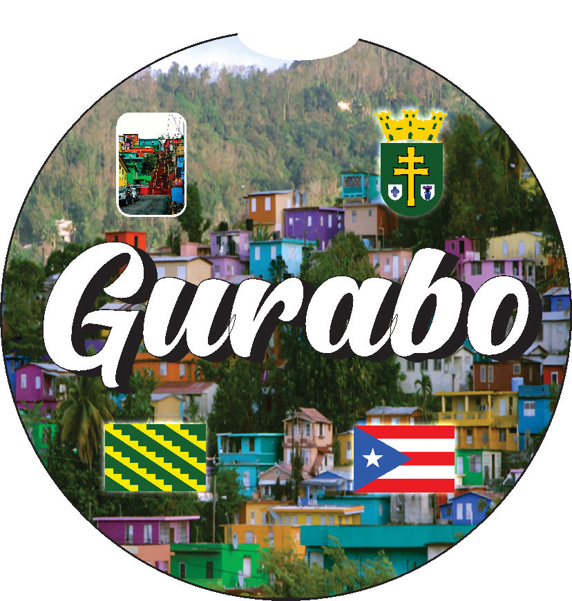 GURABO Puerto Rico Souvenirs PRS Town Set