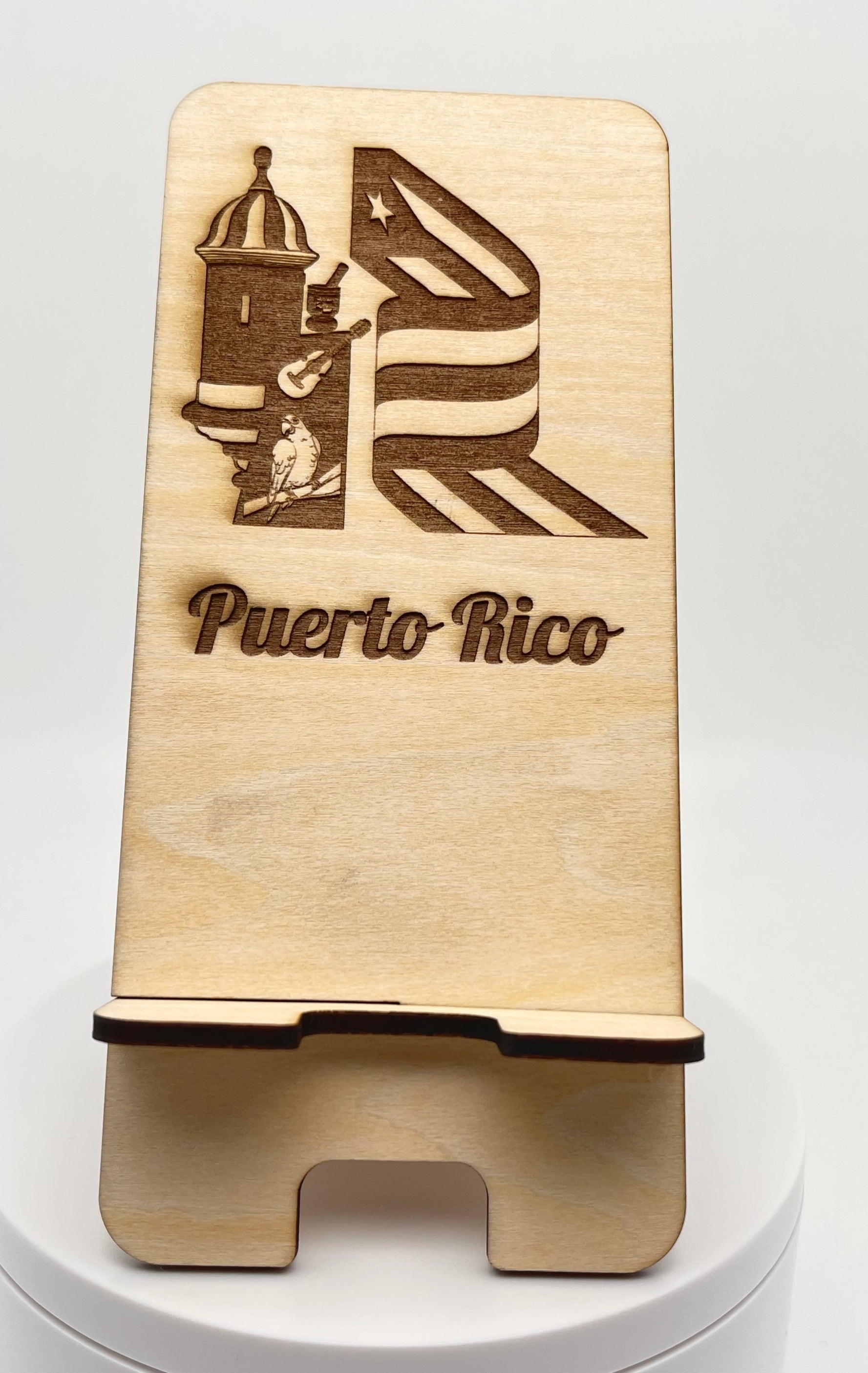 Soporte para teléfono de madera Garita Slim