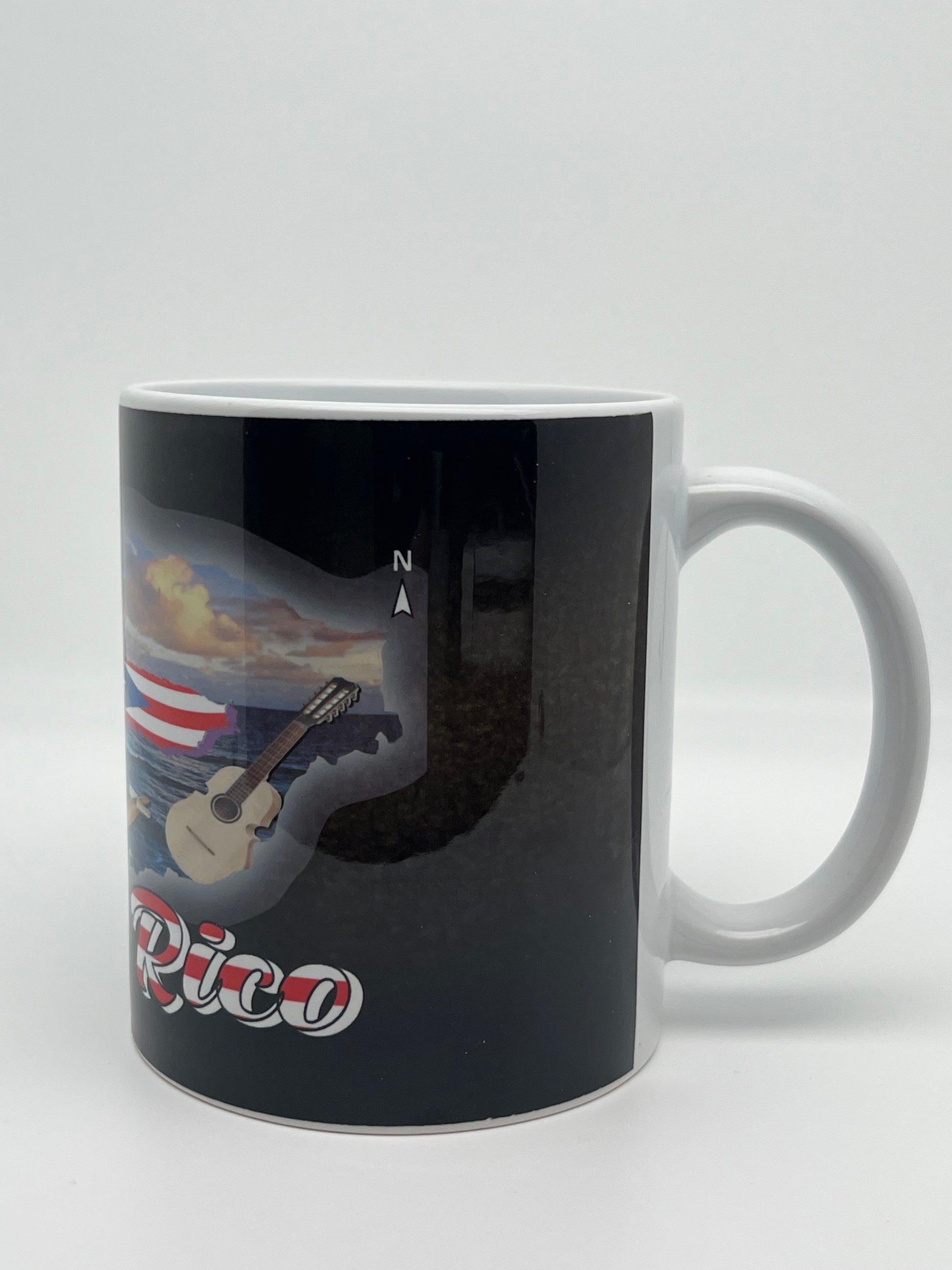 Tazas de Puerto Rico y 78 pueblos 11oz.