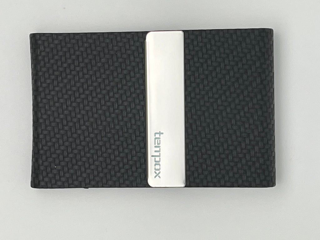 Business Card Holder with Ultra Slim Design,Business Card Case with Premium PU Leather,Suit Pocket Metal Card Holder with Magnetic Shut Pick and Promo