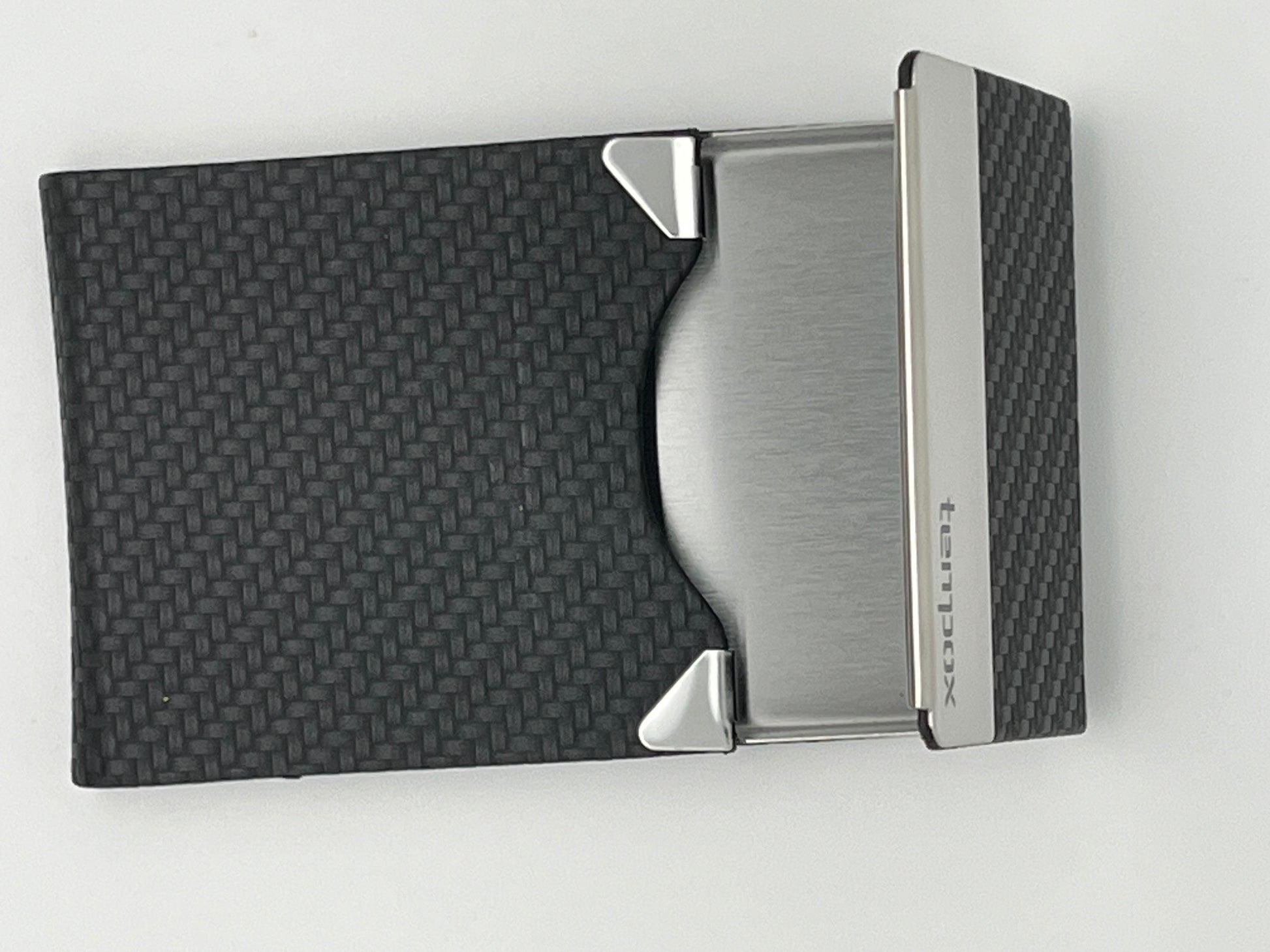 Business Card Holder with Ultra Slim Design,Business Card Case with Premium PU Leather,Suit Pocket Metal Card Holder with Magnetic Shut Pick and Promo