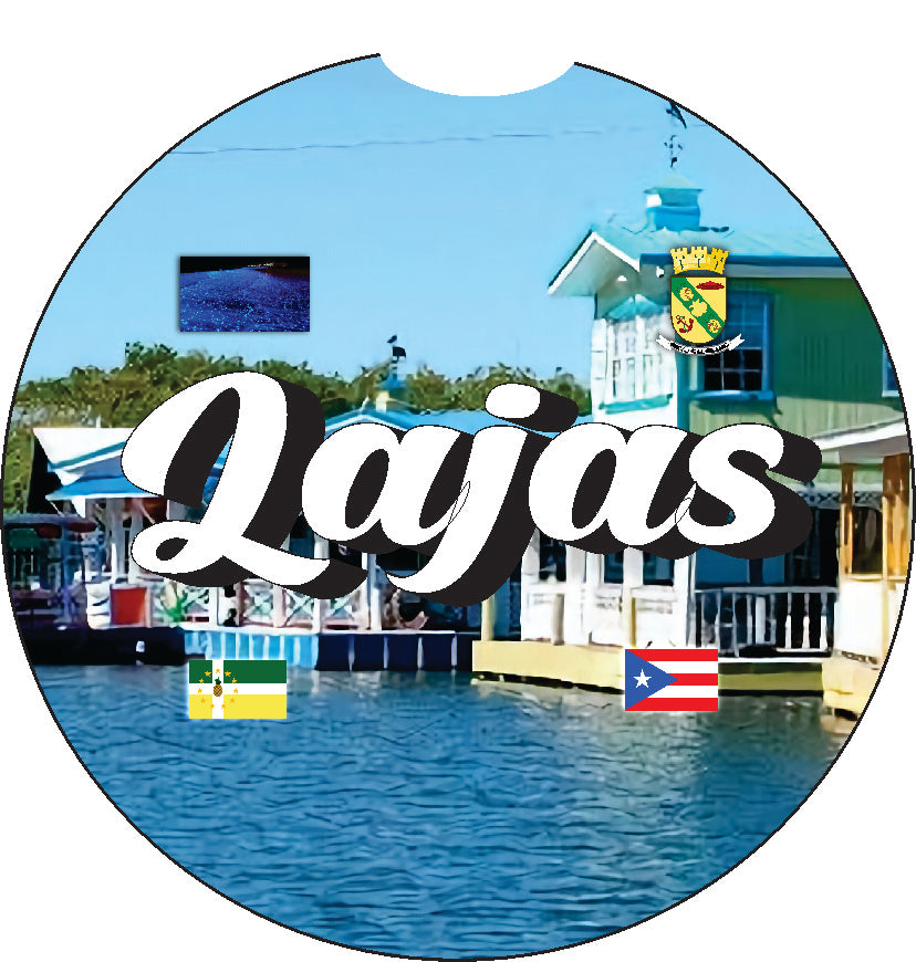 LAJAS Puerto Rico Souvenirs PRS Town Set