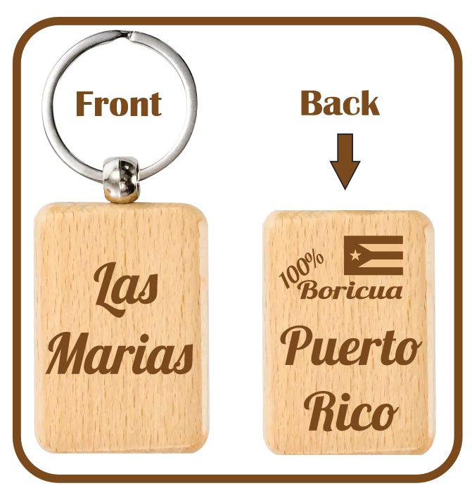 LAS MARIAS Puerto Rico Souvenirs PRS Town Set