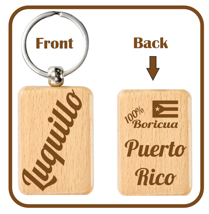 LUQUILLO Puerto Rico Souvenirs PRS Town Set