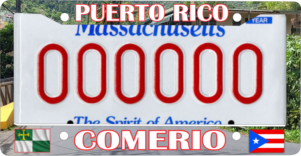COMERIO Puerto Rico Souvenirs PRS Town Set