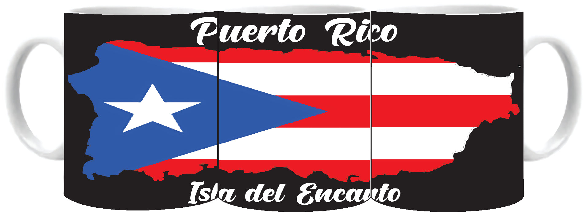 Tazas de Puerto Rico y 78 pueblos 11oz.