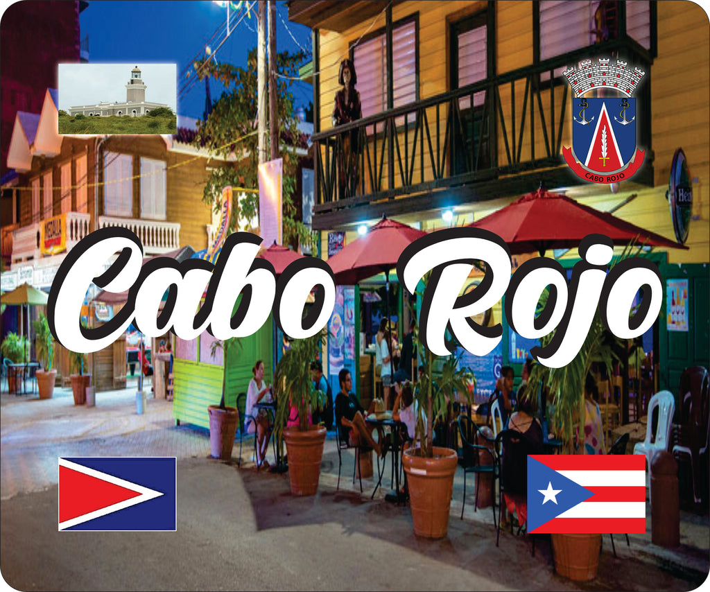 Cabo Rojo Puerto Rico Souvenirs PRS Town Set