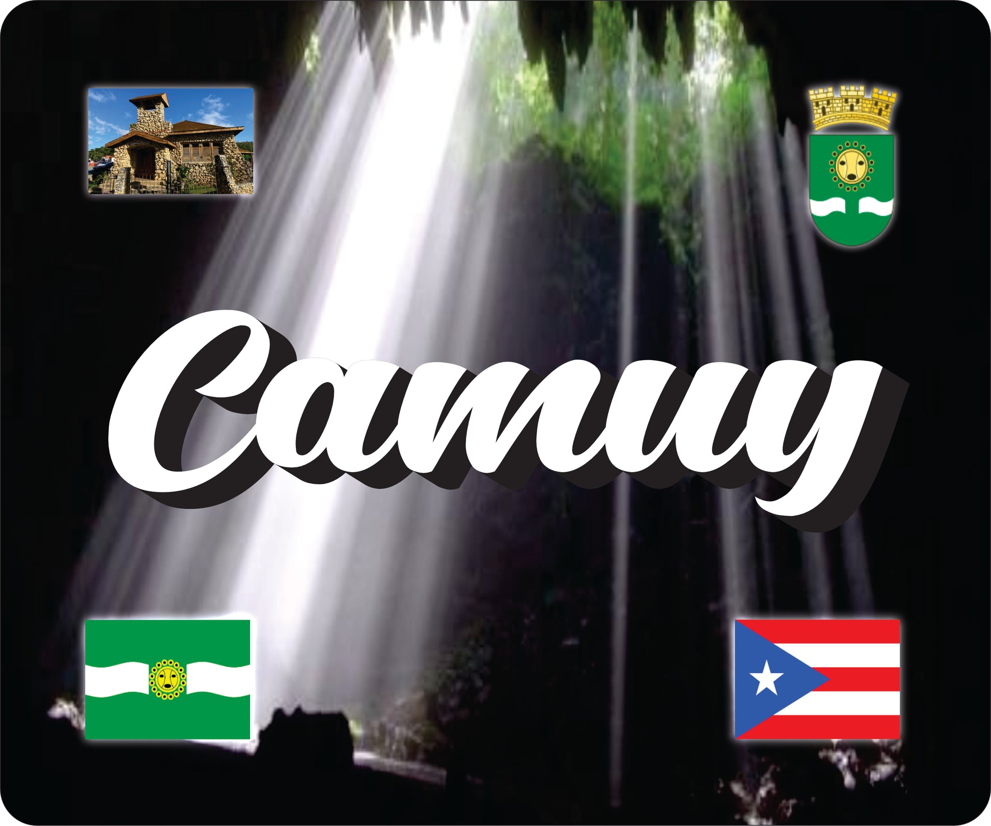 Camuy Puerto Rico Souvenirs PRS Town Set