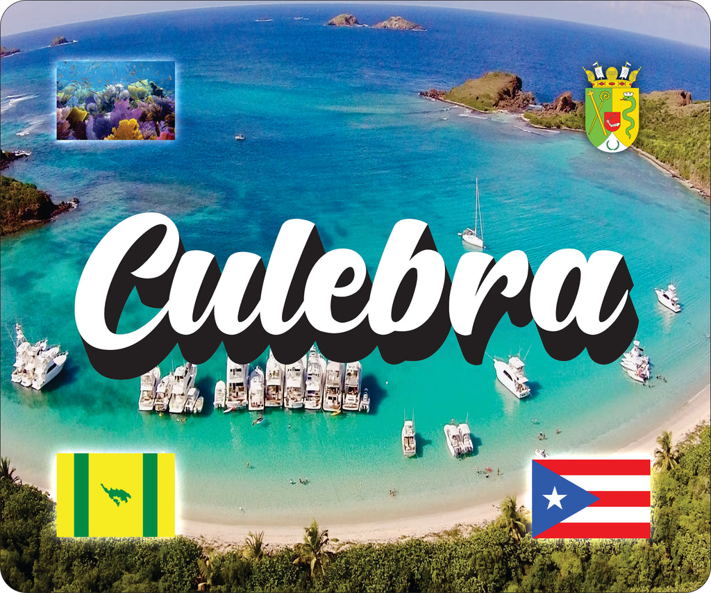 CULEBRA Puerto Rico Souvenirs PRS Town Set